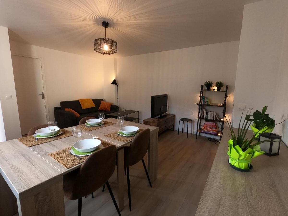 Besançon appartement T2 sur cour intérieure proximité gare Exterior foto