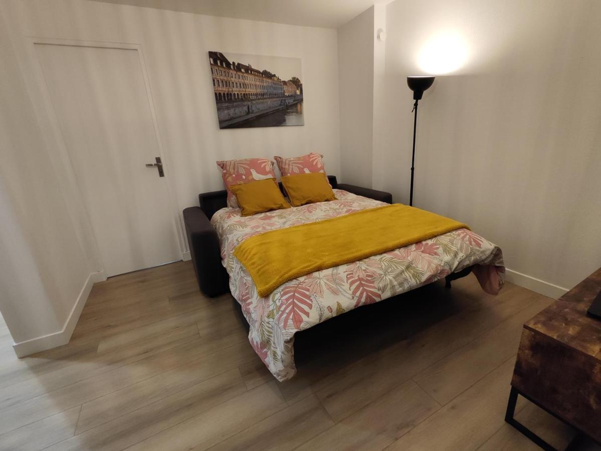 Besançon appartement T2 sur cour intérieure proximité gare Exterior foto