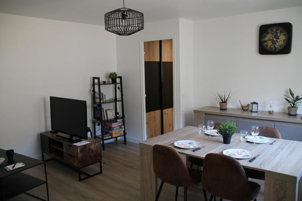 Besançon appartement T2 sur cour intérieure proximité gare Exterior foto